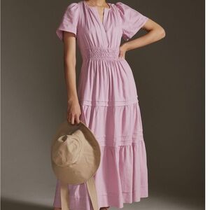 THE SOMERSET MAXI DRESS. Size medium Elegant LILAC Maxi Dress